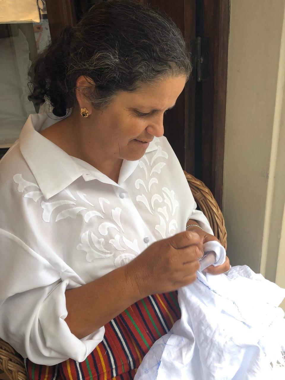 Workshop Madeira embroidery