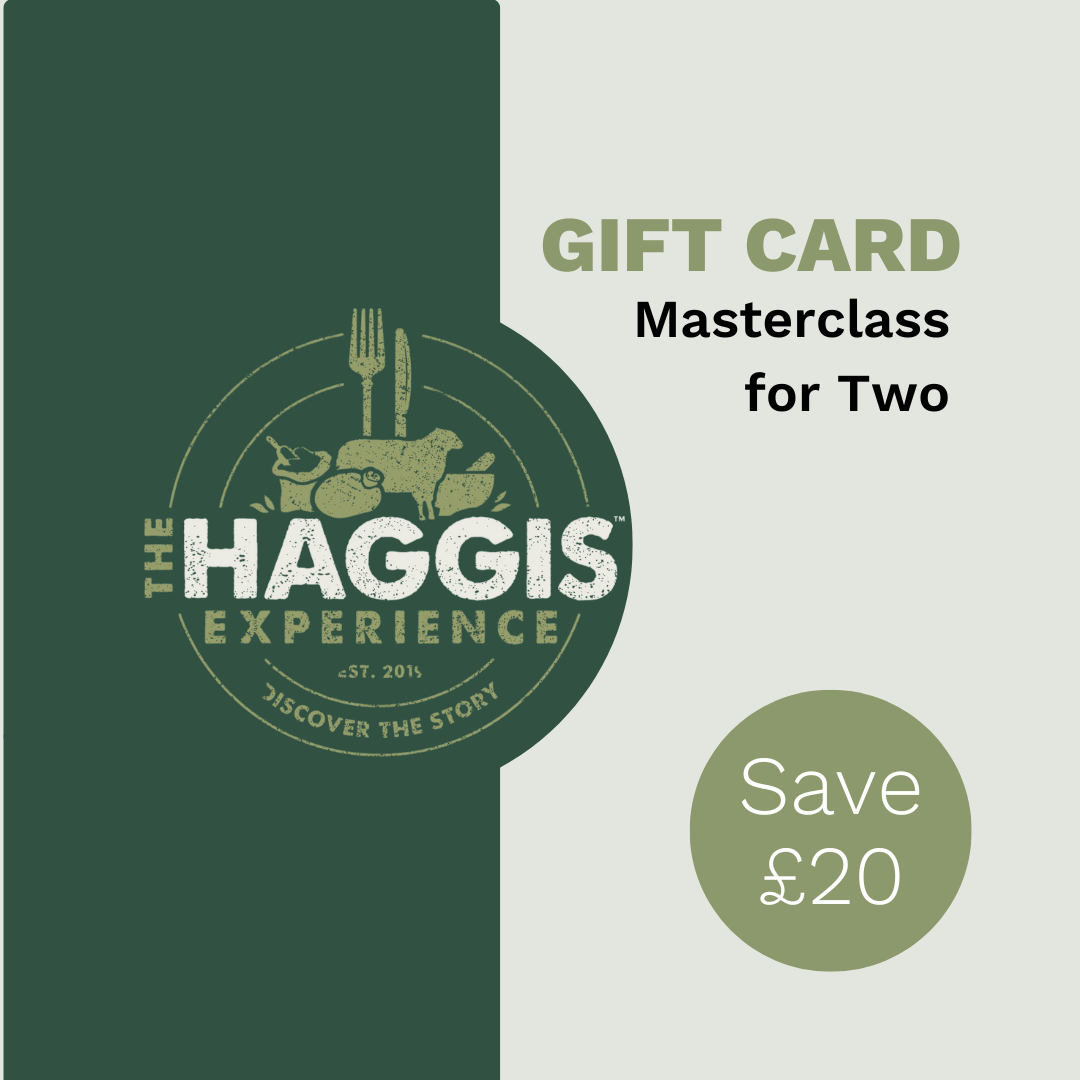 Gift Card: The Haggis Experience Masterclass for 2 guests