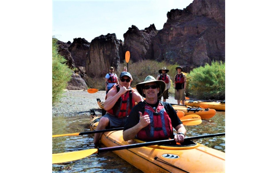 KAYAK HIKE & HOT SPRINGS