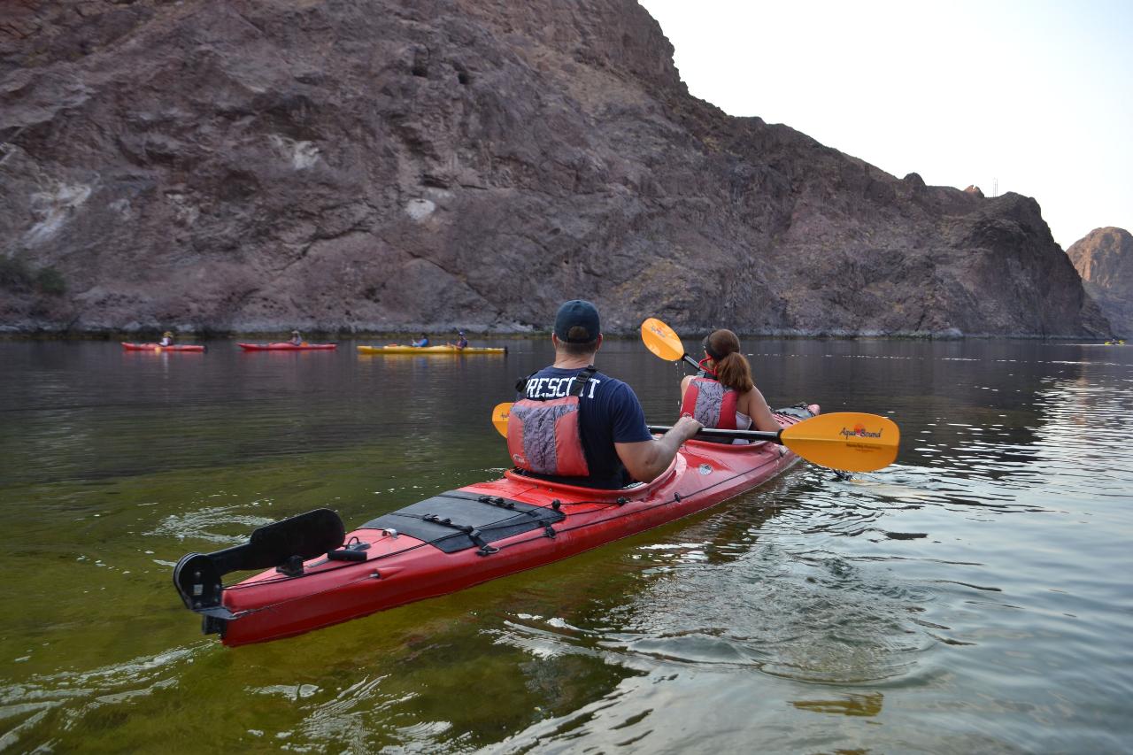 Kayak Hoover Dam & Hot Springs Hike