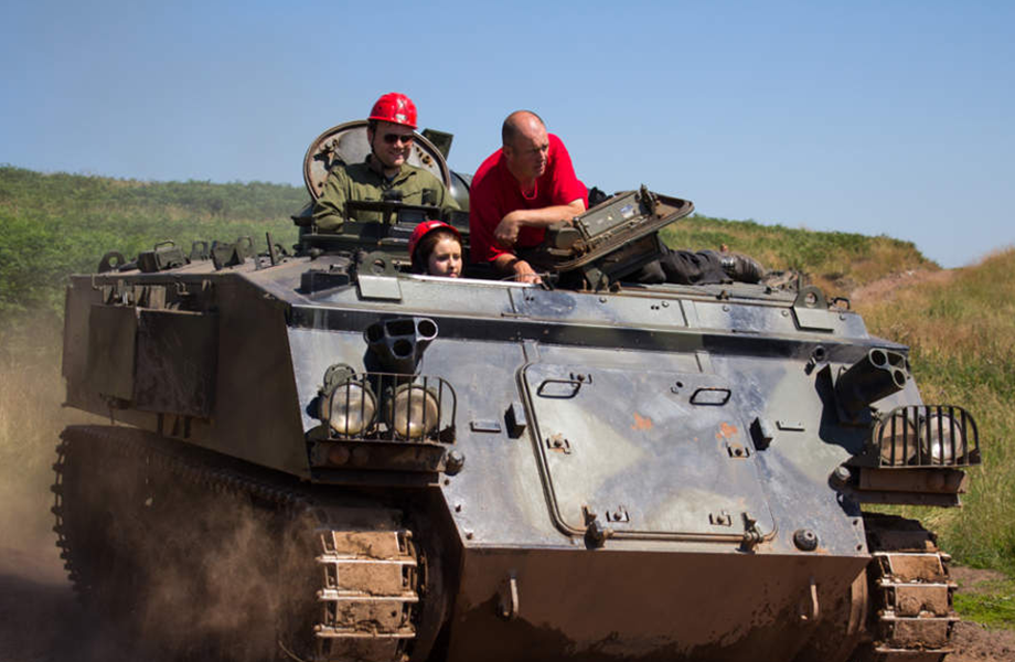 Teenage Tank Driving Experience for One