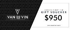 $950 Gift voucher - Van Du Vin | Luxury Canberra winery tours