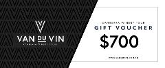 $700 Gift voucher - Van Du Vin | Luxury Canberra winery tours
