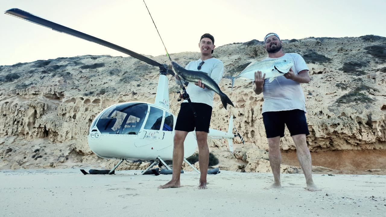 Heli Fishing Adventure Coral Coast Helicopter Services Reservations