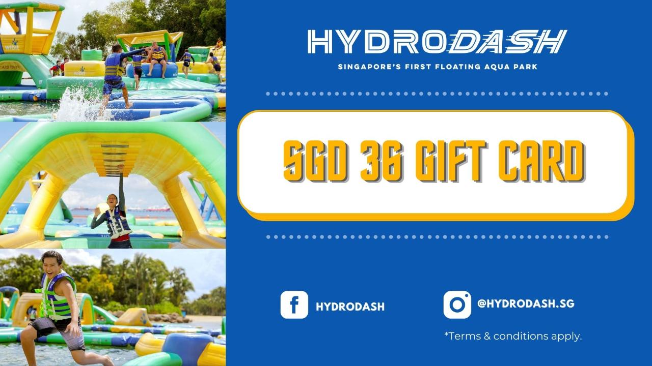 HydroDash Gift Card $36