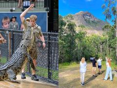Australia Zoo, Glass House Mountains Tour Private Combo