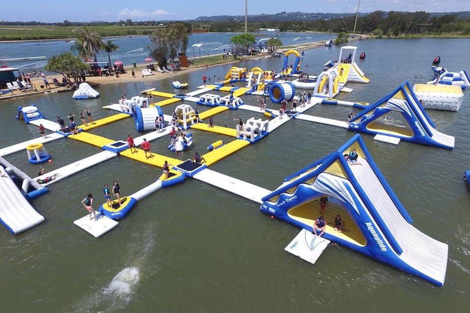 Wake Park, Aqua Park Bli Bli Private Transfer from Noosa and Sunshine Coast regions