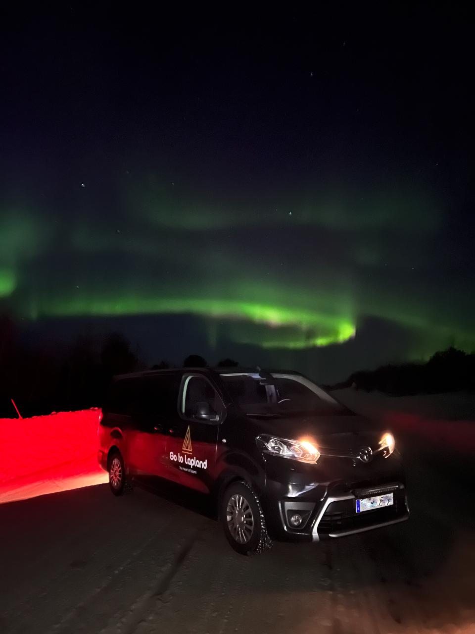 AURORA SIGHTSEEING IN ABISKO FROM KIRUNA