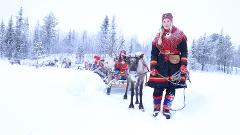 AURORA HUNTING WITH REINDEER CARAVAN