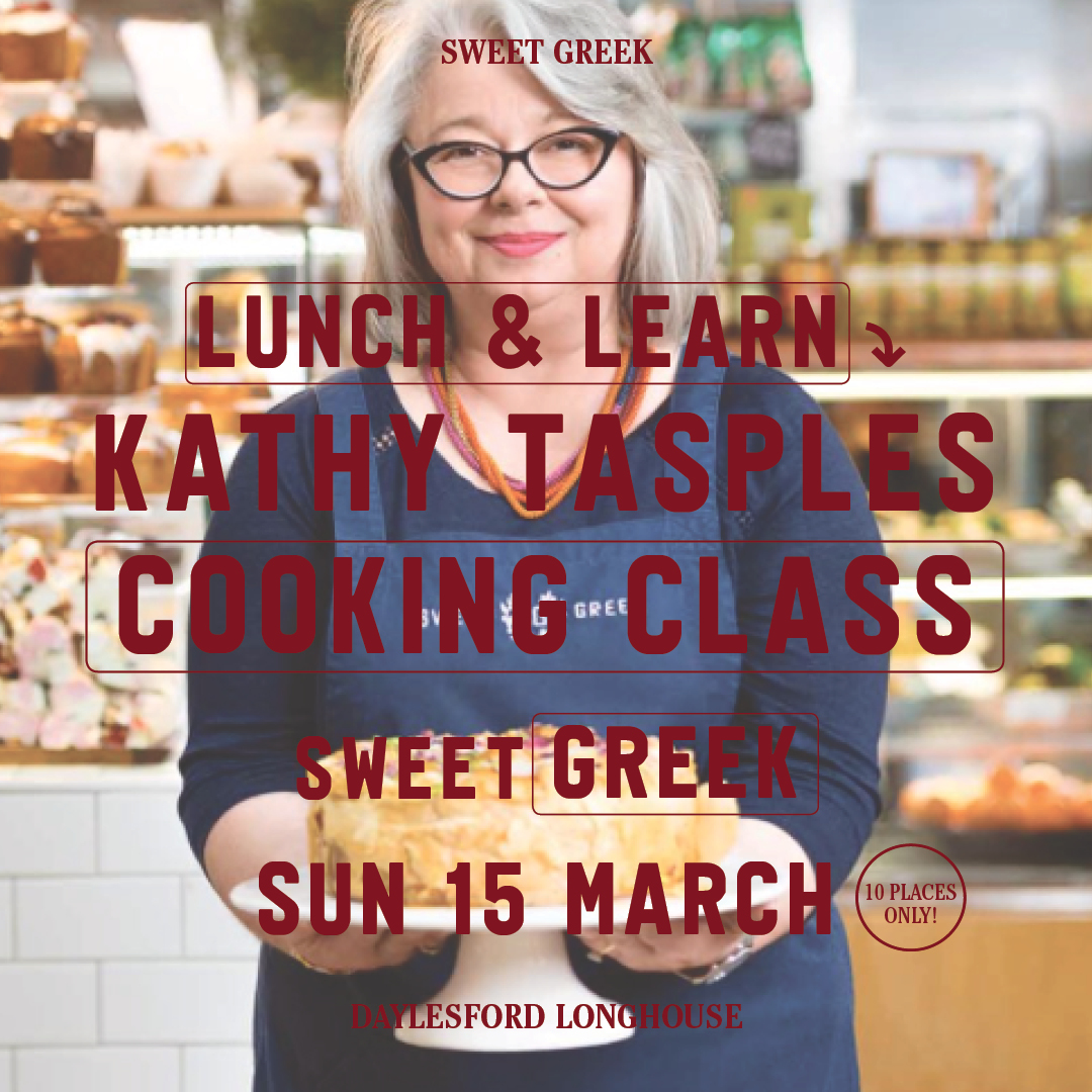 Lunch and Learn Cooking Class with Kathy Tsaples