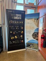 Learmonth Airport Free Standing Banner (monthly) 2025/26