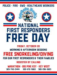 First Responders Free Day Dive Trip - Big Pine Key