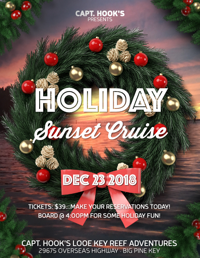 Christmas Holiday Sunset Cruise @Marathon