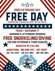 Veterans Day Snorkel & Dive Trip - Marathon