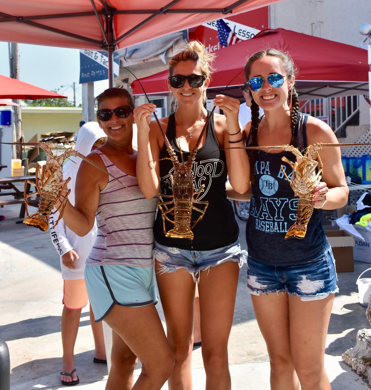 Key West Lobster Dive Trip Captain Hook's Reservations