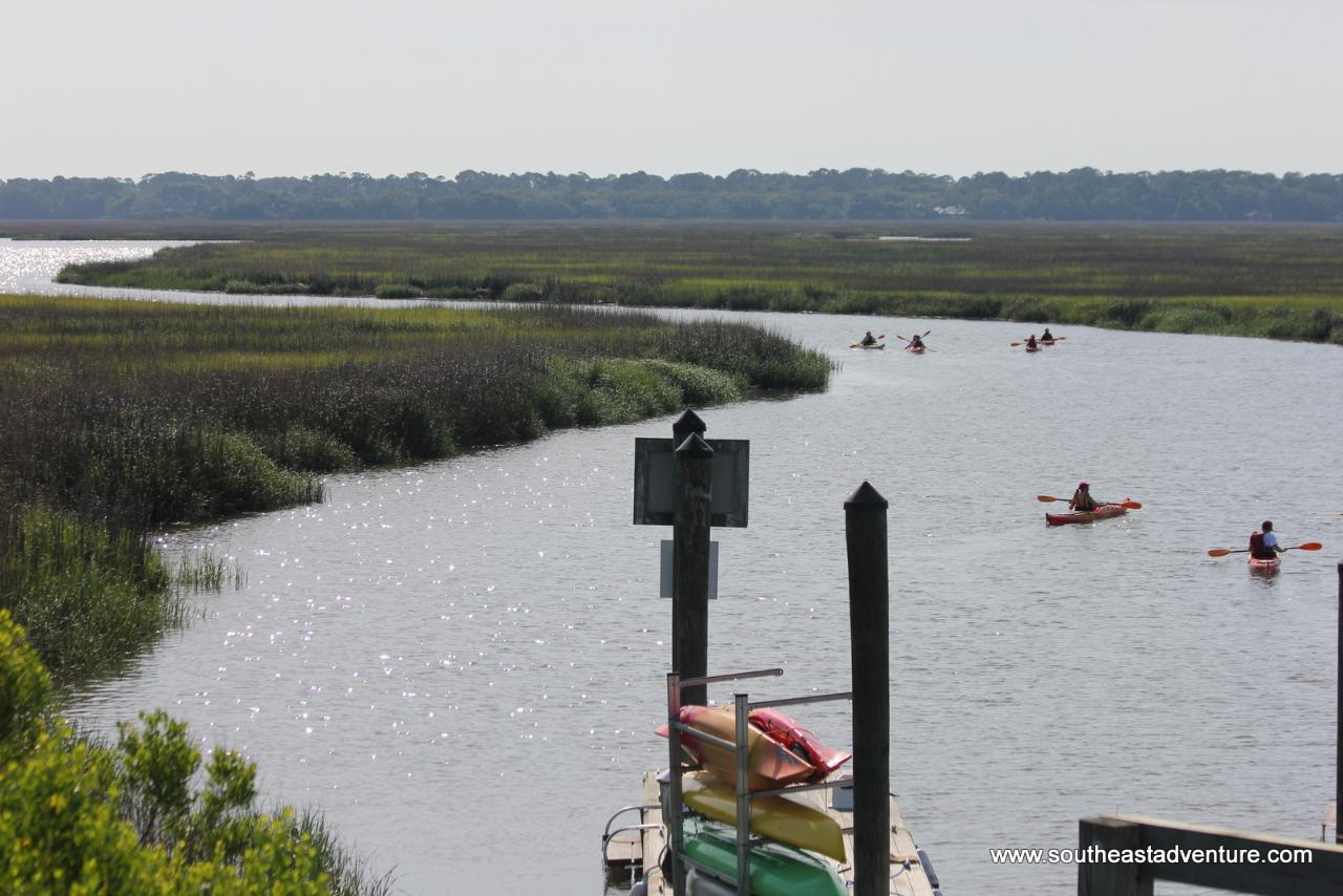 2 Hour Village Creek Landing St. Simons Kayak Nature Tour Southeast