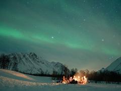 Wilderness Camp Visit with a Chance of Seeing Aurora