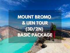 Mount Bromo & Ijen Tour (3D/2N) – Basic Package
