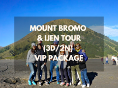 Mount Bromo & Ijen Tour (3D/2N) – VIP Package