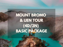 Mount Bromo & Ijen Tour (4D/3N) – Basic Package