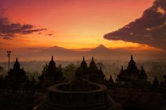 Setumbuk Hill Sunrise, Borobudur Temple, Merapi Volcanoe Day Tour