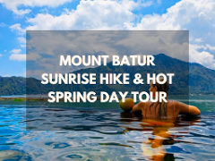 Bali – All Inclusive Mount Batur Sunrise by 4WD Jeep  & Hot Spring Tour