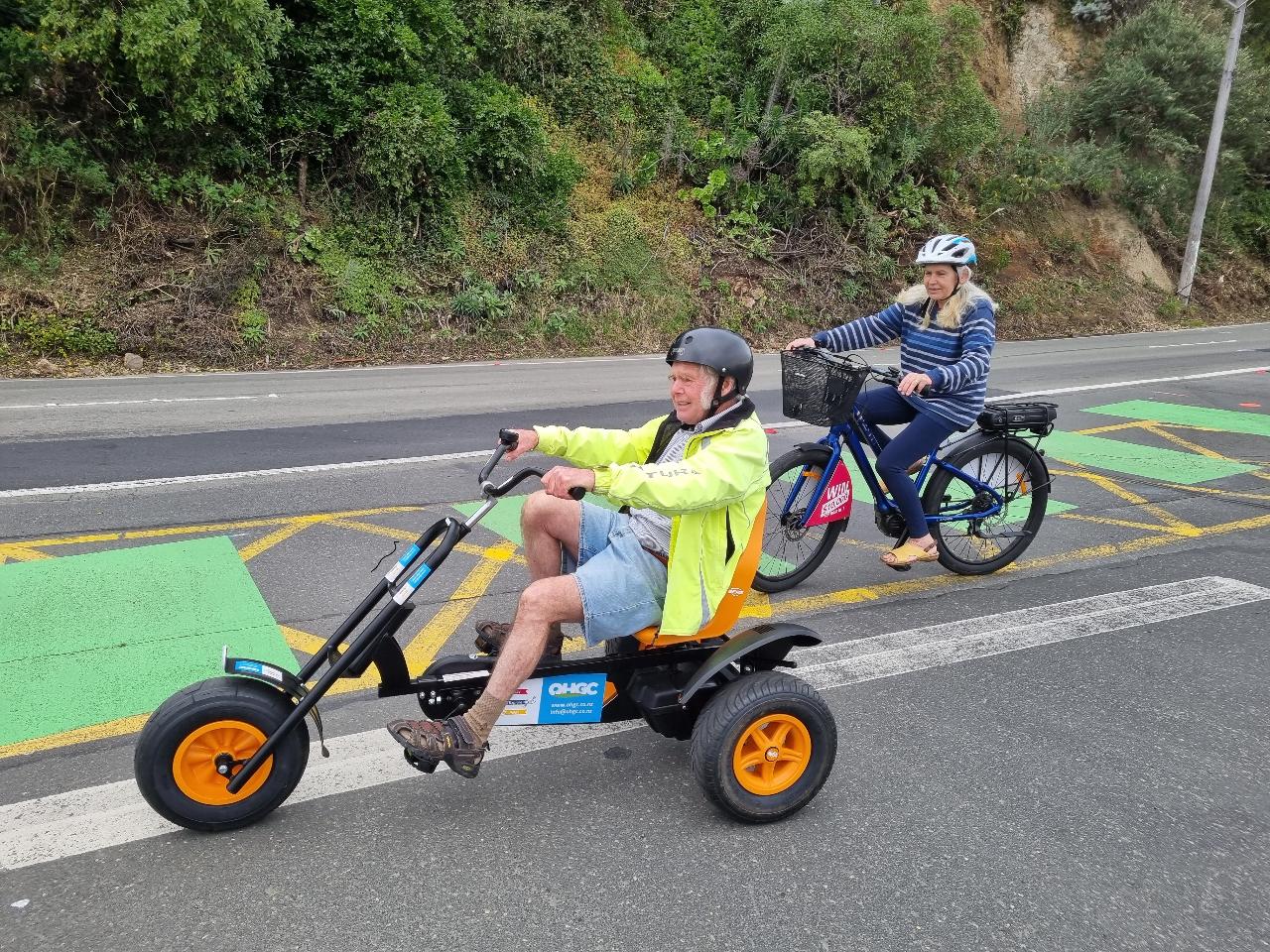 eTrike Hire Dunedin Bike Hire Ltd Family eTrike Hire Dunedin