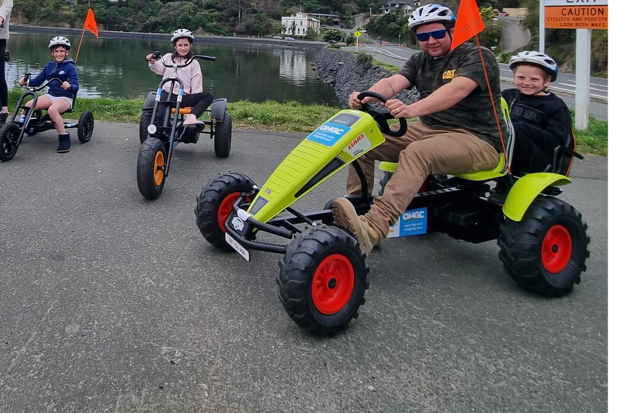 eTrike Hire Dunedin Bike Hire Ltd Family eTrike Hire Dunedin
