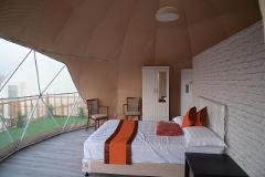 Overnight Desert Camping in Premium Dome Tent with with AC, Private Toilet & Shower