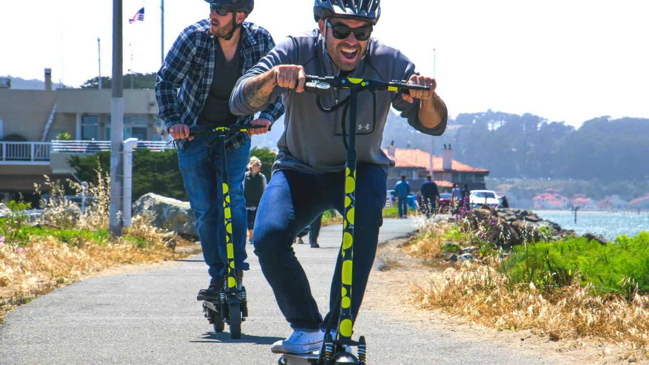 Private Electric Scooter Tour: Golden Gate Park: 3 hours