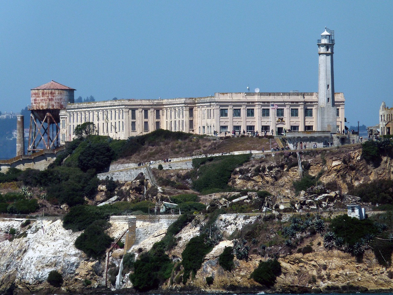 Alcatraz Island Ferry & Cellhouse Tour + Private Muir Woods & Golden Gate Bridge Open-Top Jeep Tour