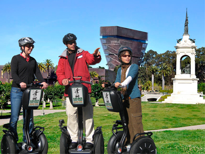 Combo Pack: Golden Gate Park Segway Tour PLUS Advanced Hills and Crooked Street Segway Tour