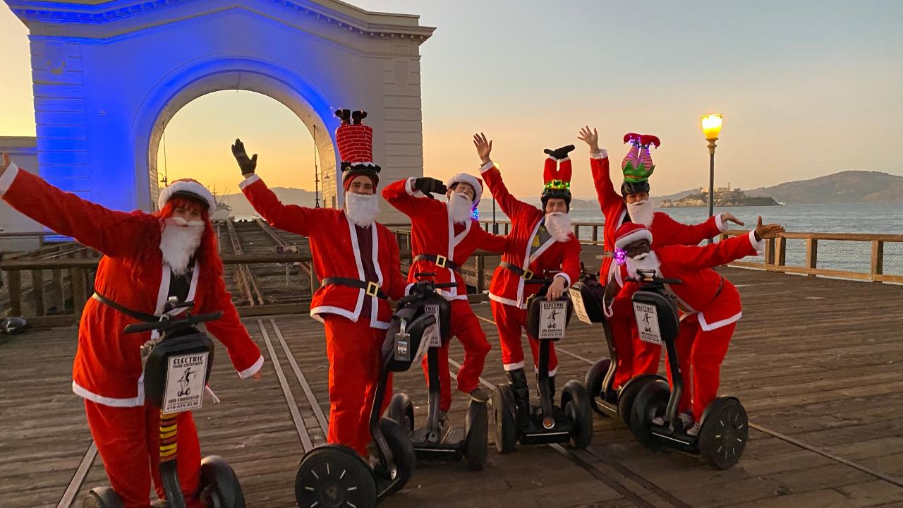 Santas on Segways - Holiday Segway Tour in San Francisco