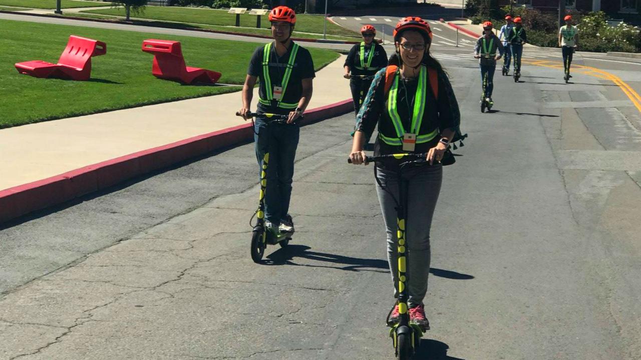 Electric Scooter Tour Golden Gate Park to Ocean Beach