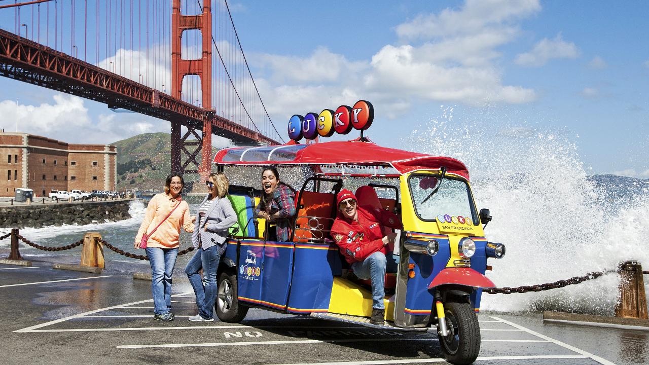 Lucky Tuk Tuk - Ultimate San Francisco City Tour