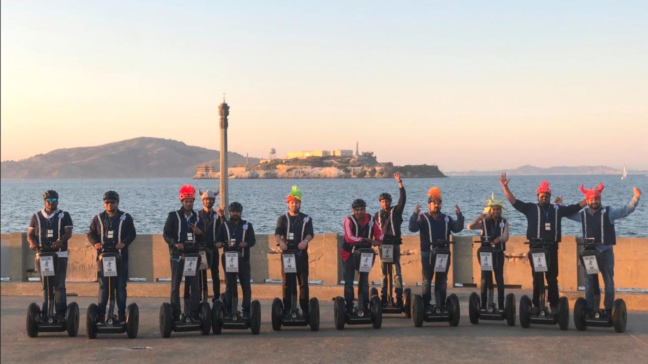 Large Group: Private Segway Tour: Wharf & Hills of San Francisco