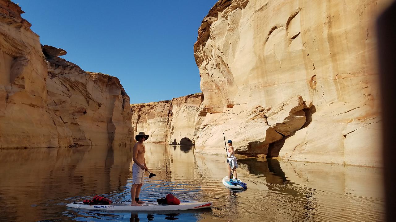 Early Antelope Canyon Paddle Tour With Hike Lake Powell Paddleboards And Kayaks Reservations