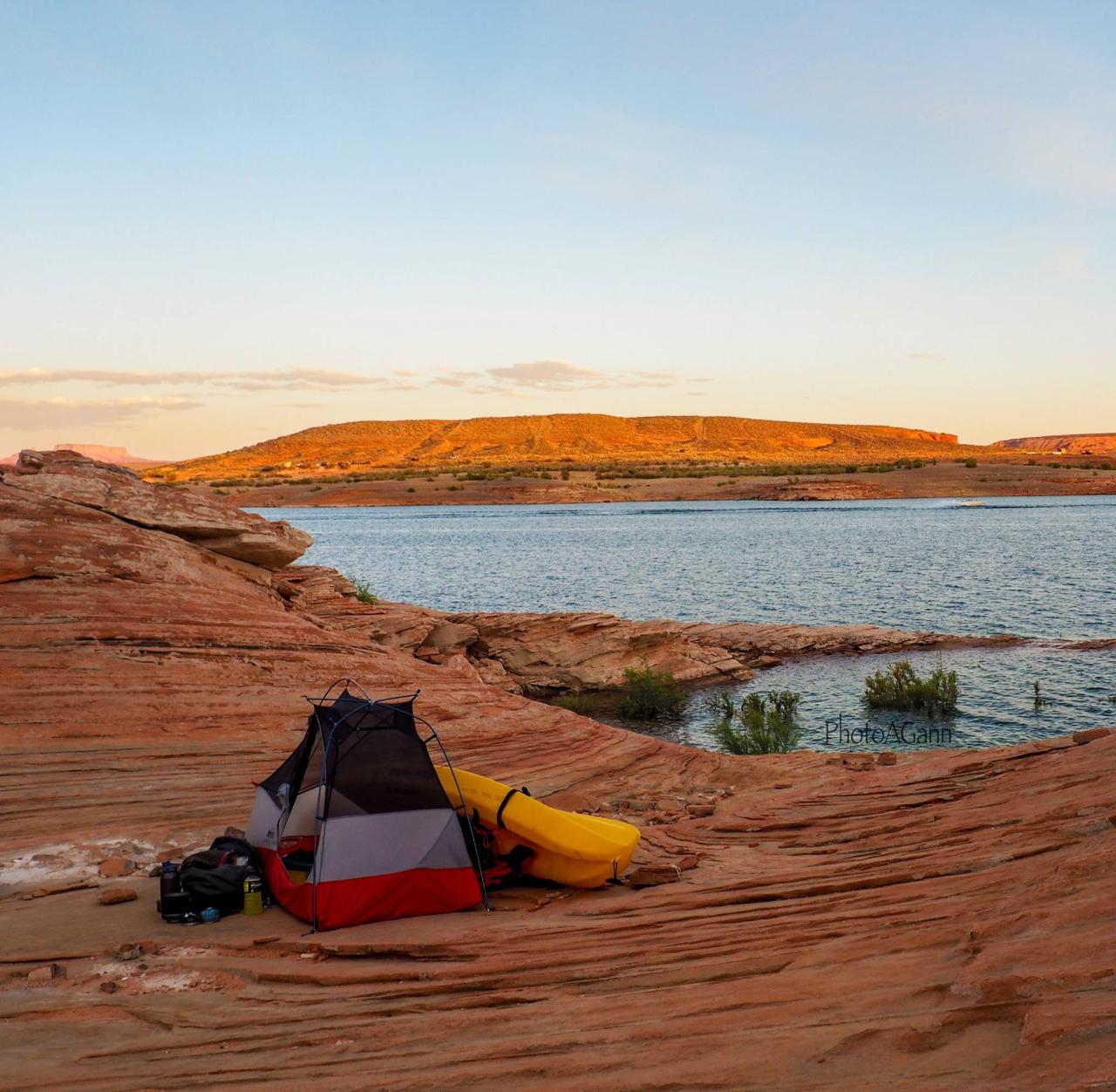 Double Kayak Overnight Rental Lake Powell Paddleboards and Kayaks