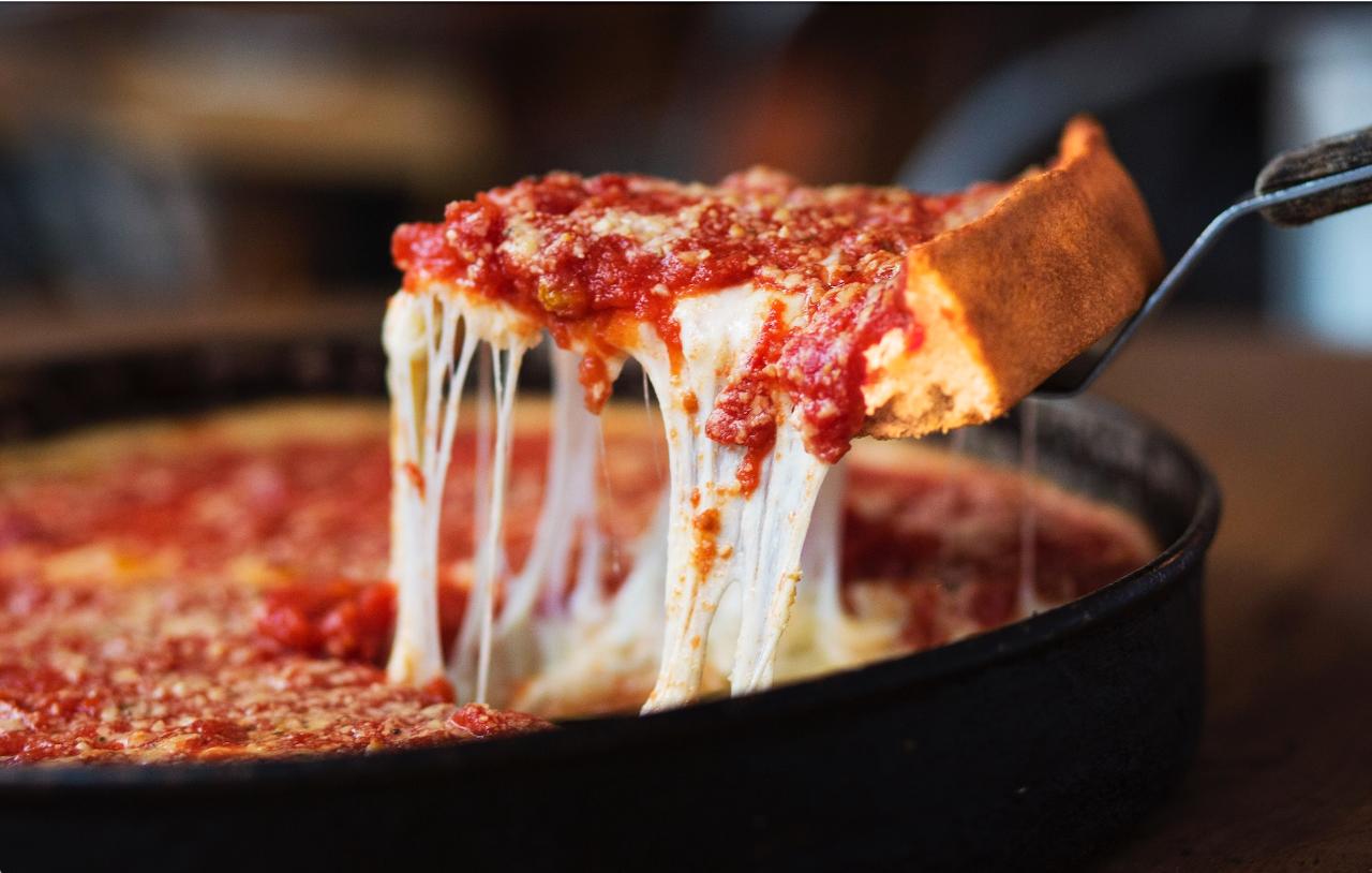 1pm Self-Guided Deep Dish Pizza Tour