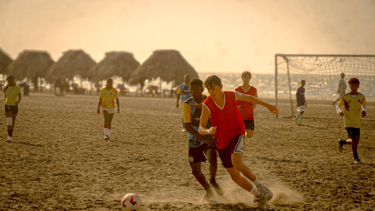 Beach Soccer with Locals