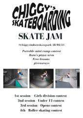 Skate Jam Sessions 28th August (3 hour session)