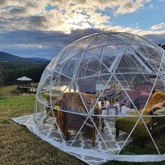 Summer Igloo Experience at Rayner's Orchard - Yarra Valley