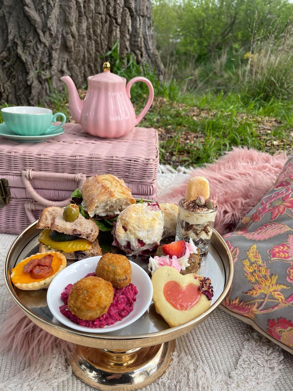 A Packed Picnic Basket