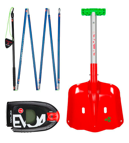 Avalanche Safety Gear  Probes, Shovels, Transceivers