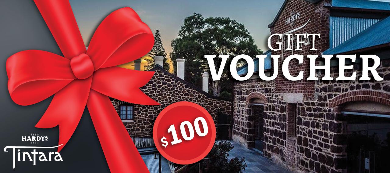 Hardys $100 Gift Voucher