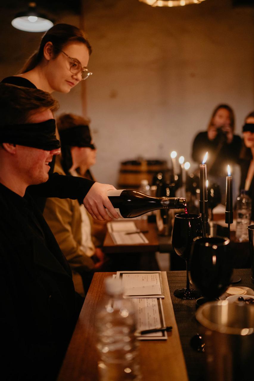 Tasting in the Dark: A Sensory Experience