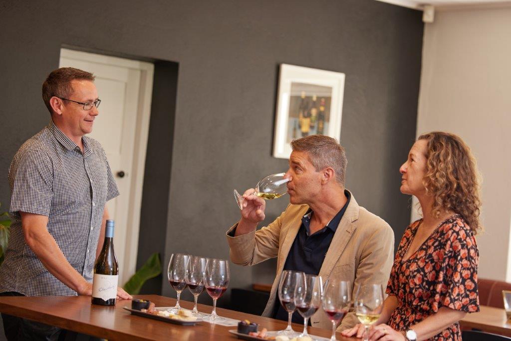 Heritage Reserve wine flight