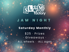 SLAM JAM – Monthly Night Session (All Wheels · All Ages)