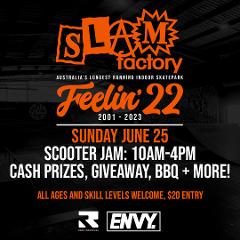 Scooters Only Jam Session (6 Hours) – Slam Factory 22nd Anniversary Weekend
