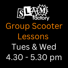 2024 Term 3 Scooter Group Lessons: 4.30pm - 5.30pm (BEGINNER/INTERMEDIATE)